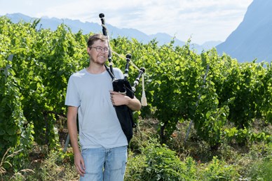 Le vigneron qui jouait de la cornemuse