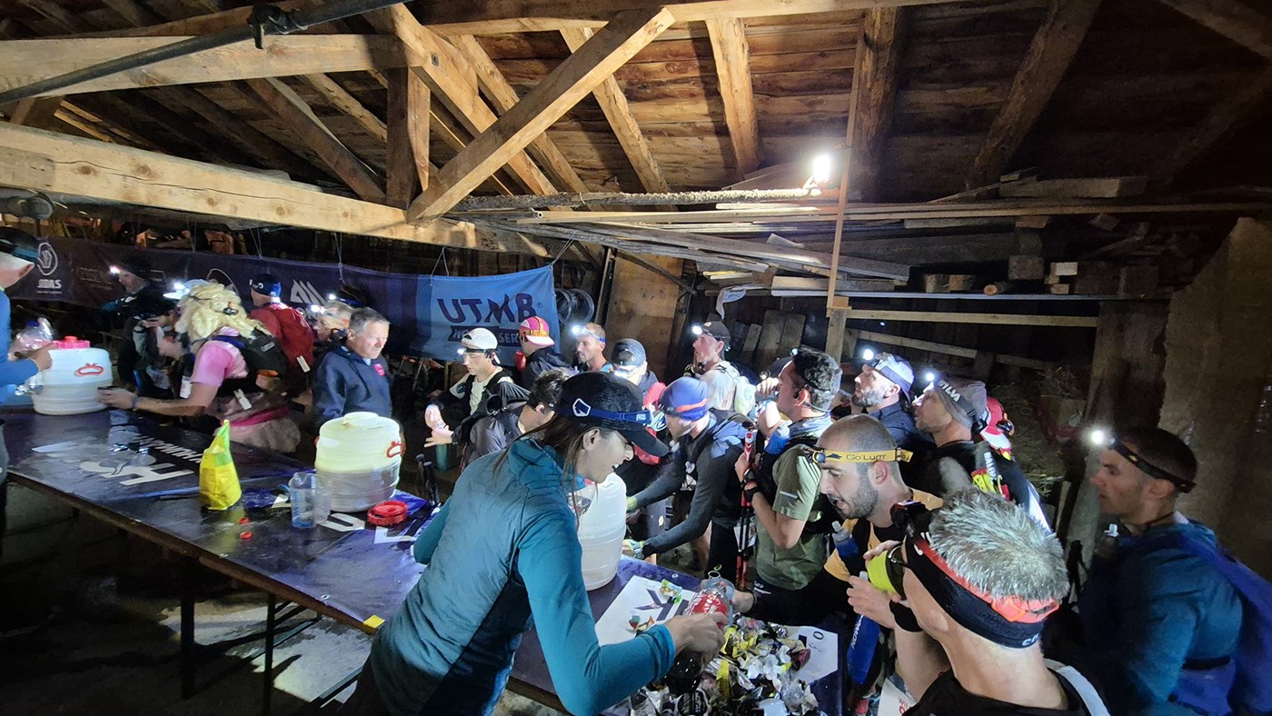 Avec les ravitailleurs du Wildstrubel by UTMB