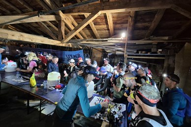 Avec les ravitailleurs du Wildstrubel by UTMB