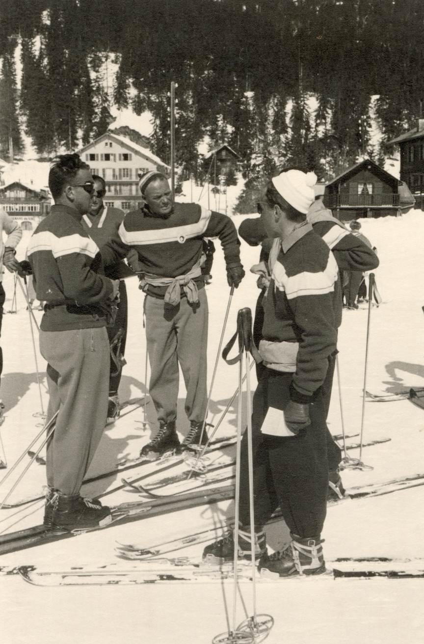 de g à d _ collo felli henri clivaz et bouby rombaldi