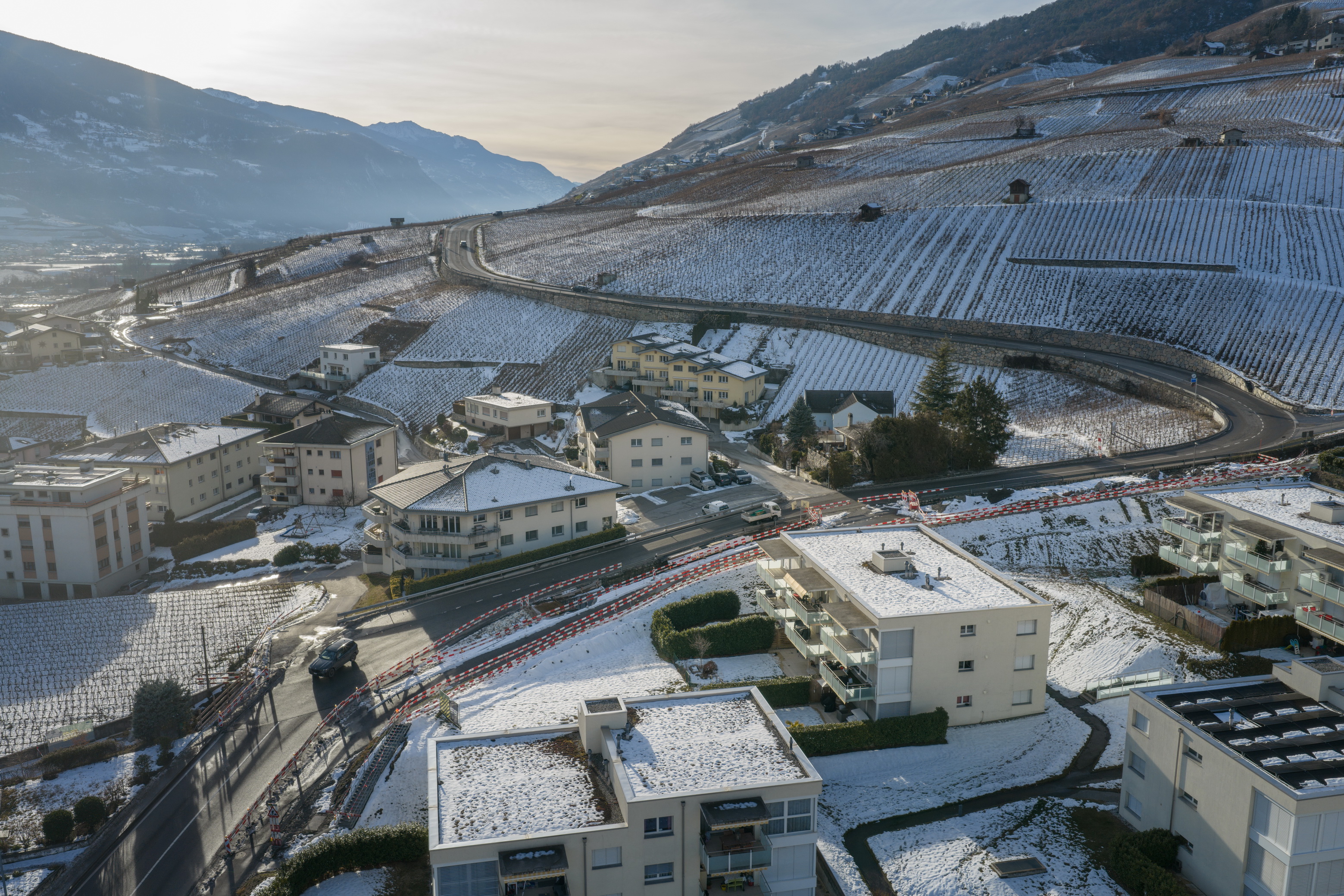 Travaux Sierre-Corin sous contrôle