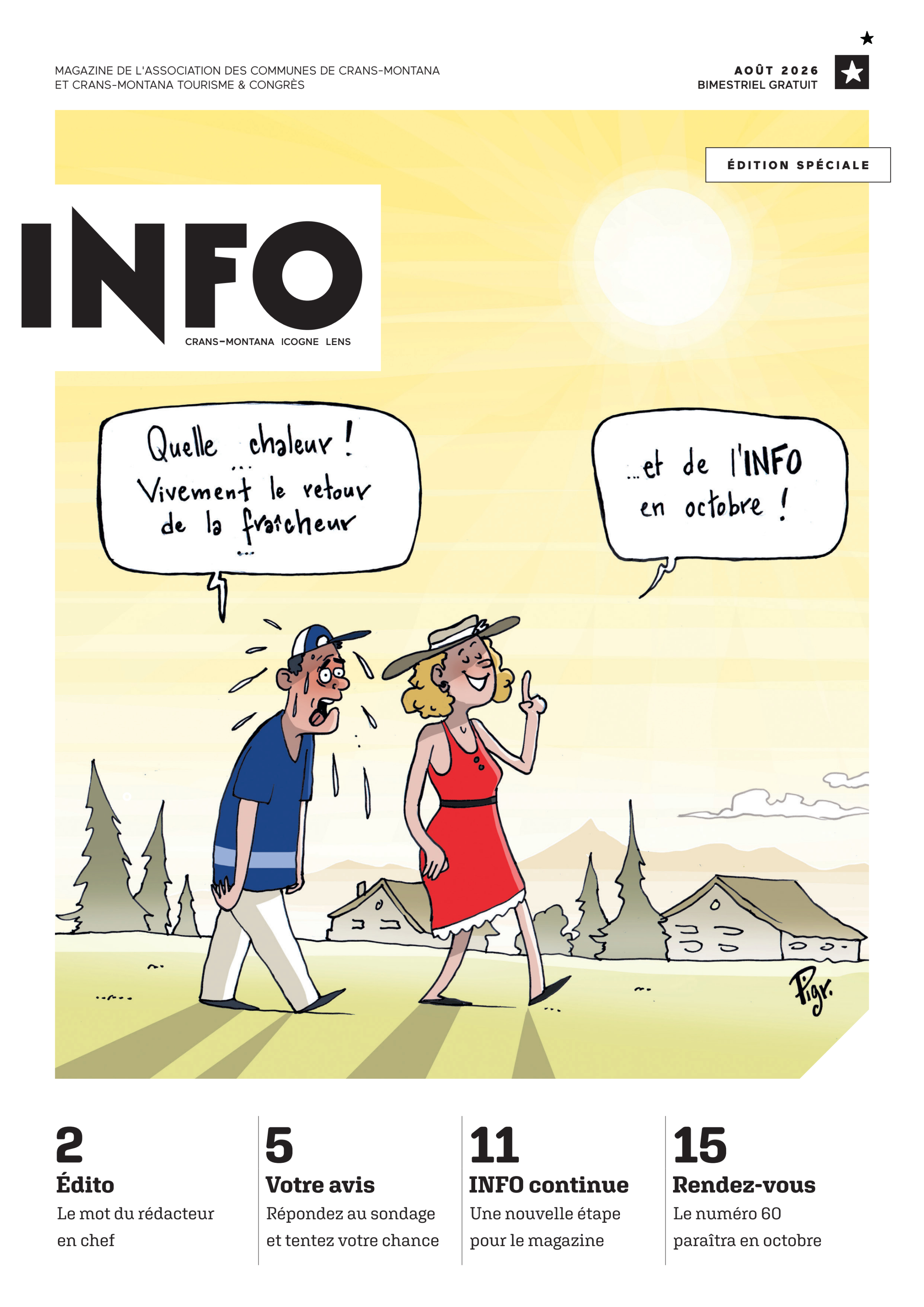 L'INFO, votre magazine, revient en octobre