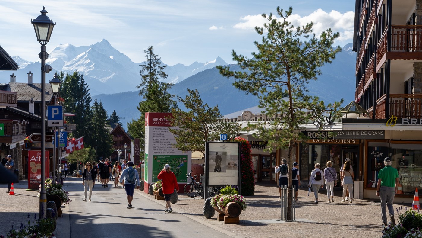 Le paradis du shopping des Alpes