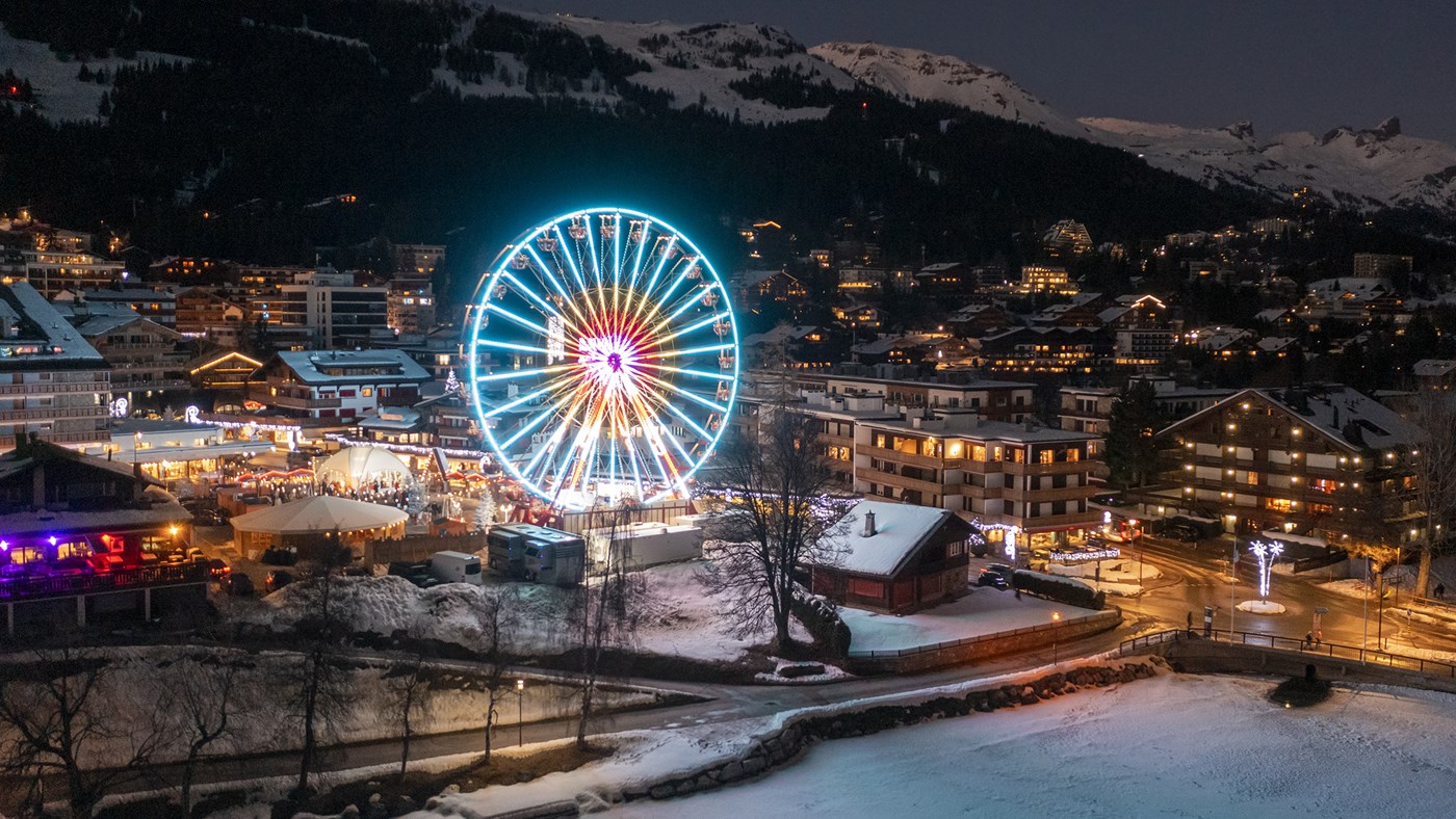 Sous le ciel féérique de Crans-Montana