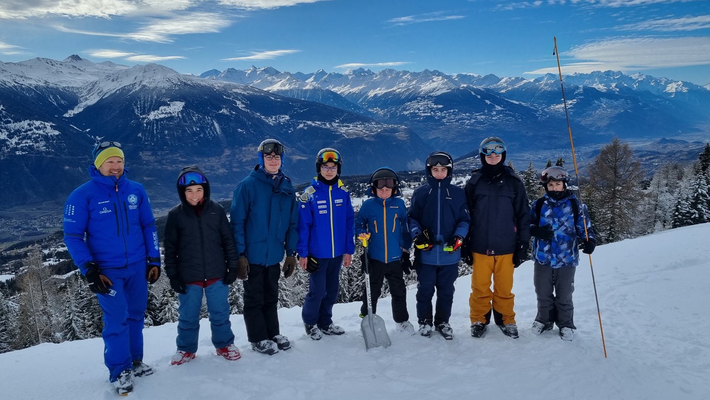 Les élèves initiés à l’esprit montagne