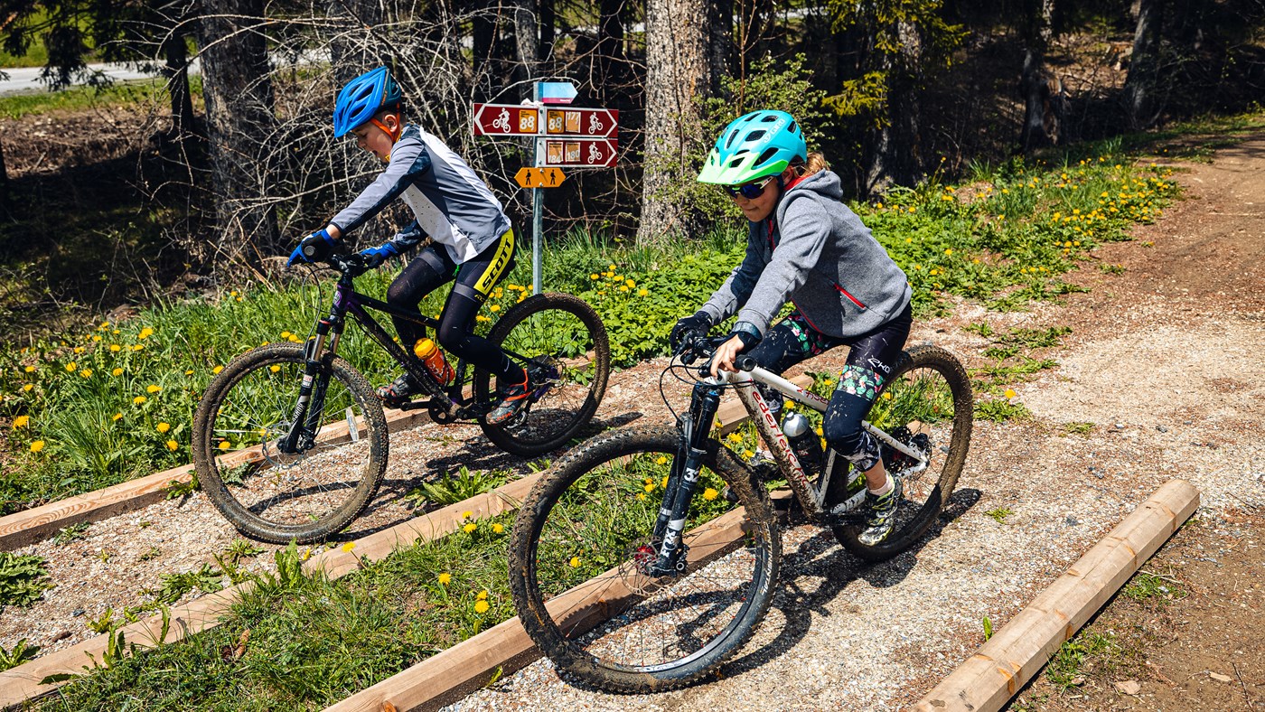 À Crans-Montana, le VTT se fait école